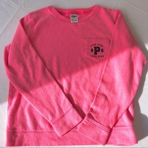 VS Pink Pocket Sweater